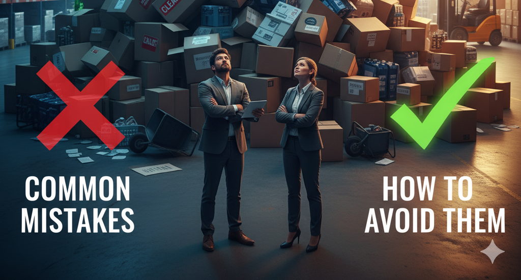 Common Mistakes Companies Make When Trying to Liquidate Overstock Inventory — And How to Avoid Them